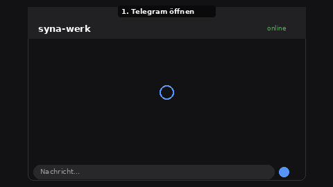 Telegram Bot Start — erste Nachricht an den Begleiter